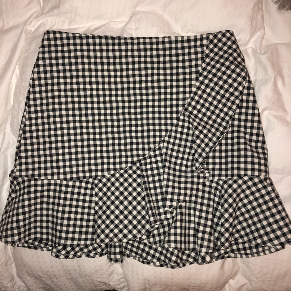 Gingham Skirt